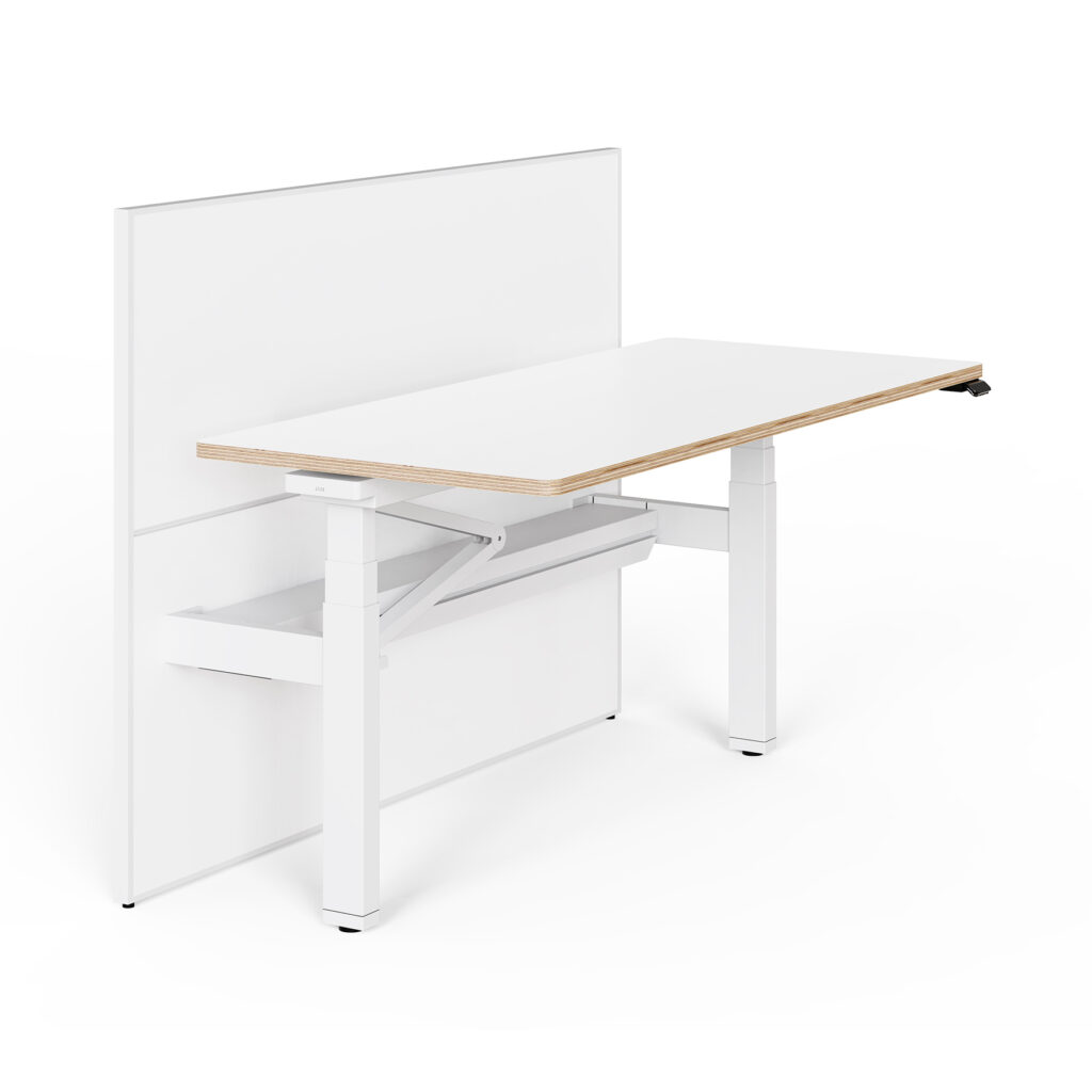 JOSE Single-sided Square-Column Height-Adjustable Desk - Height Adjustable Desks - zhiding.texbloom.com